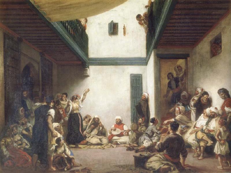 Eugene Delacroix Jewish Wedding in Morocco France oil painting art